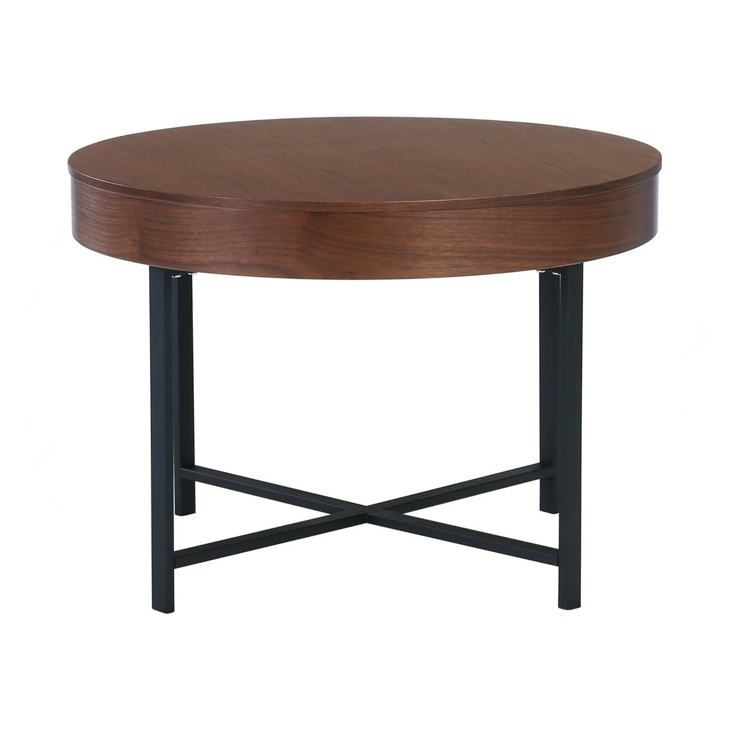 WOLCOTT Storage Coffee Table - Walnut