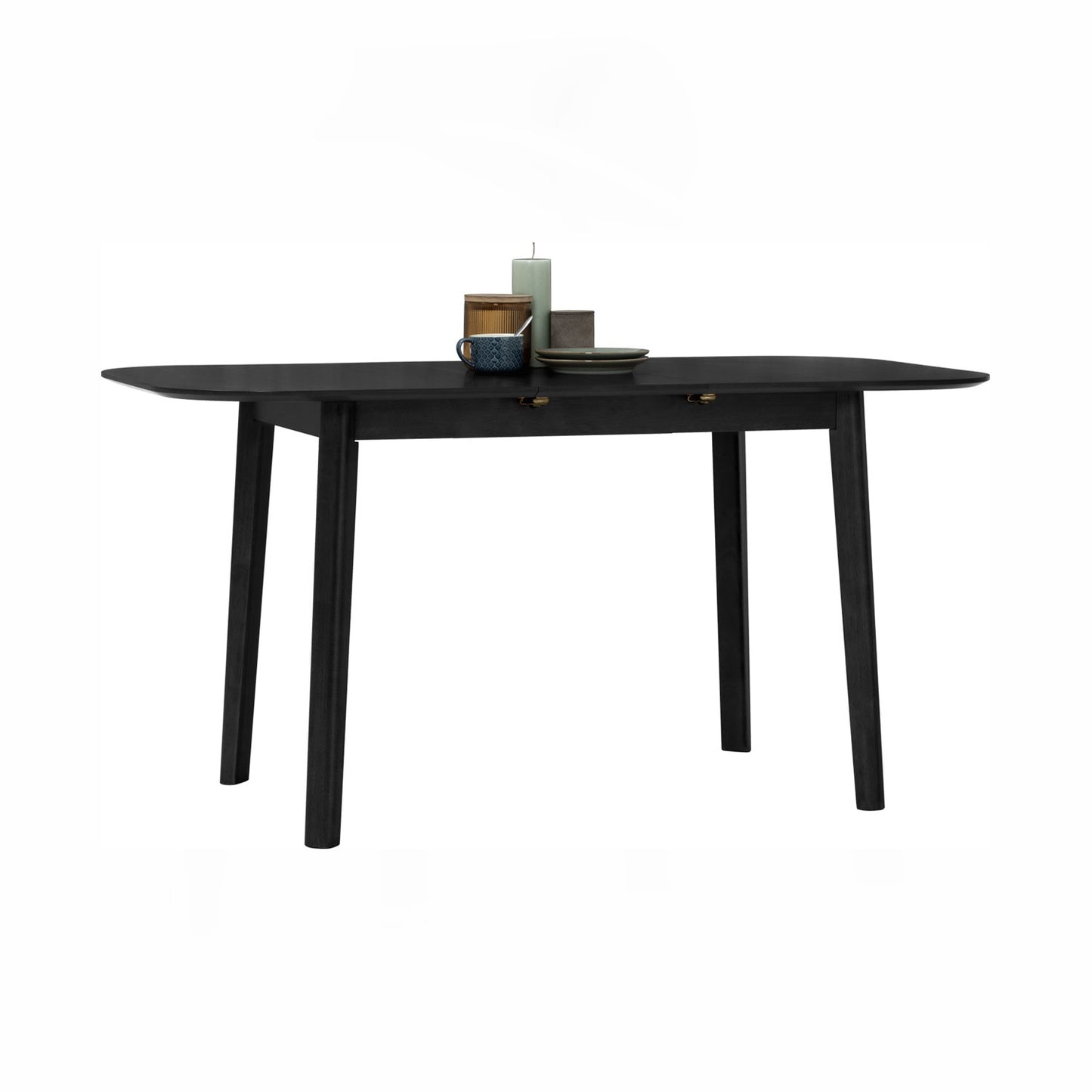 WOYER Extendable Dining Table - Black (1200 + 300L)