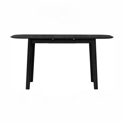WOYER Extendable Dining Table - Black (1200 + 300L)
