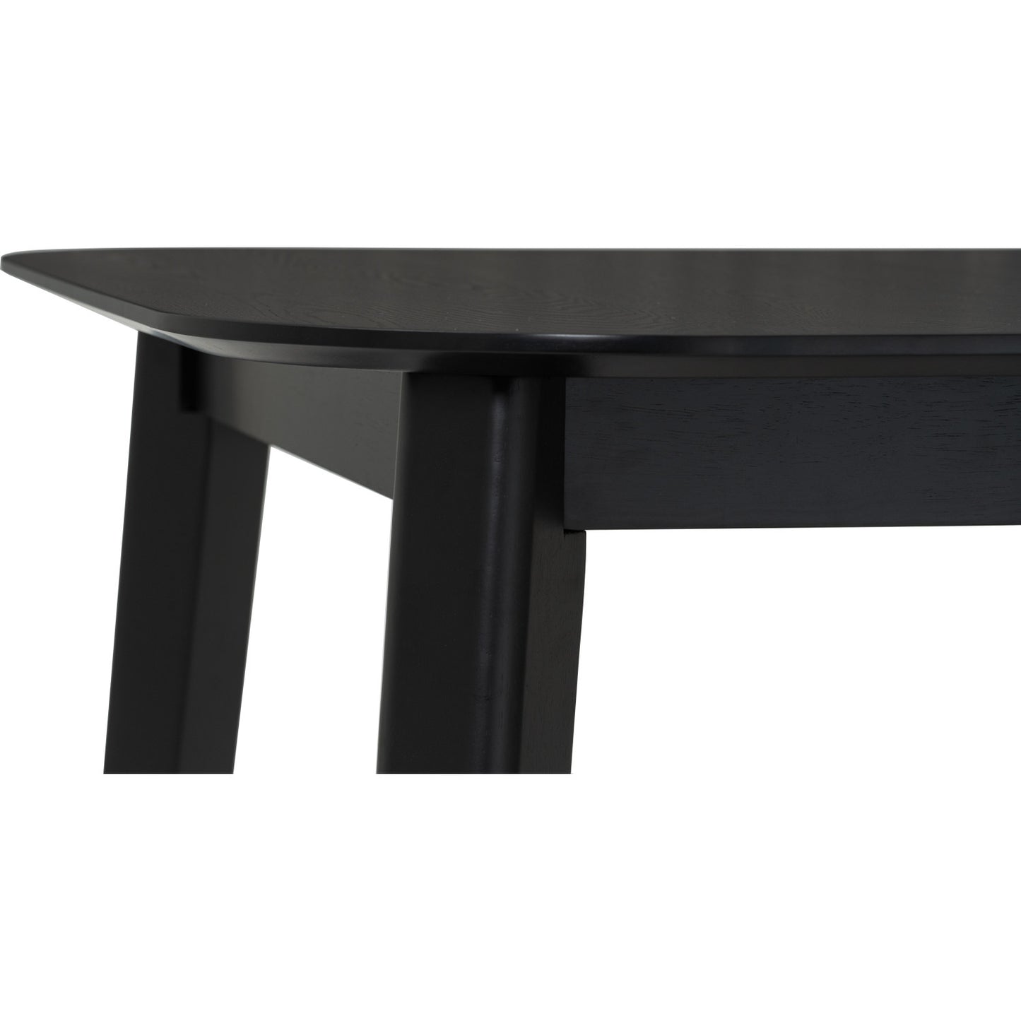 WOYER Extendable Dining Table - Black (1200 + 300L)