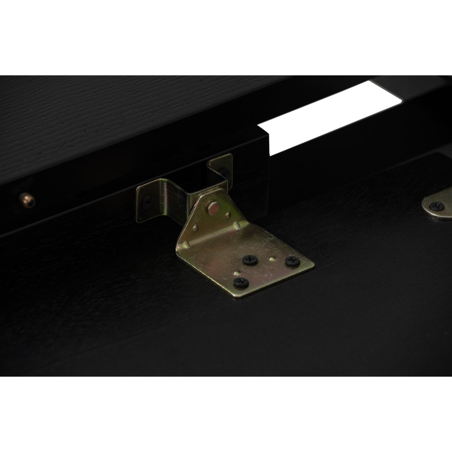 WOYER Extendable Dining Table - Black (1200 + 300L)