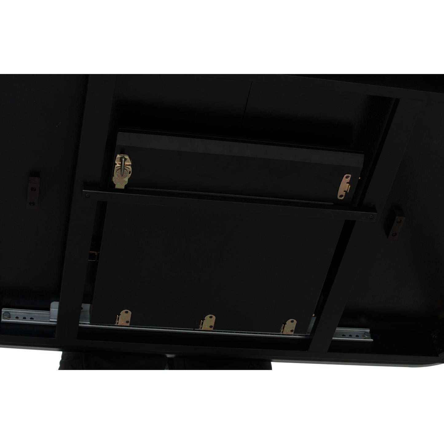 WOYER Extendable Dining Table - Black (1200 + 300L)