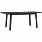 WOYER Extendable Dining Table - Black (1500 + 450L)
