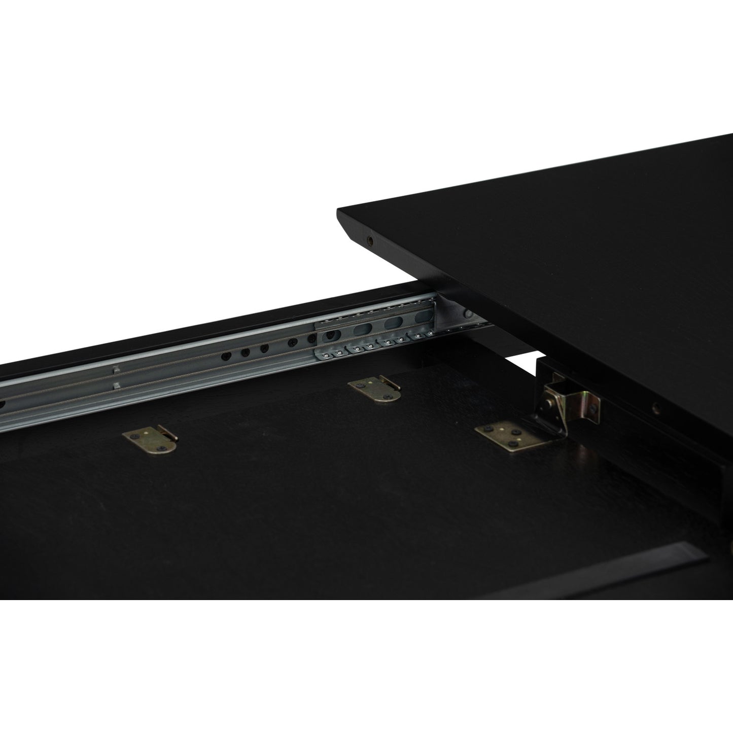 WOYER Extendable Dining Table - Black (1500 + 450L)