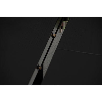 WOYER Extendable Dining Table - Black (1500 + 450L)