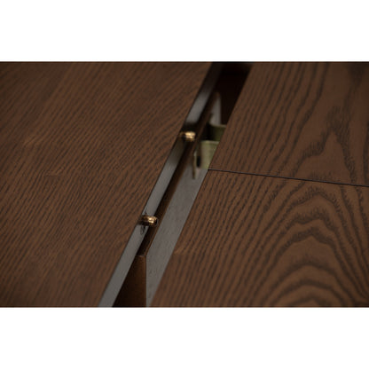 WOYER Extendable Dining Table - Cocoa (1200 + 300L)