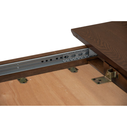 WOYER Extendable Dining Table - Cocoa (1500 + 450L)