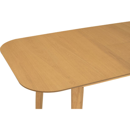 WOYER Extendable Dining Table - Natural (1200 + 300L)