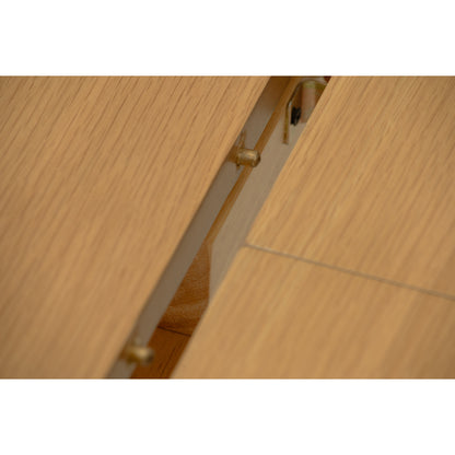 WOYER Extendable Dining Table - Natural (1200 + 300L)