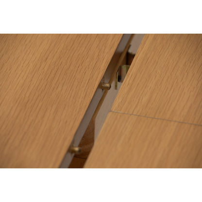 WOYER Extendable Dining Table - Natural (1500 + 450L)