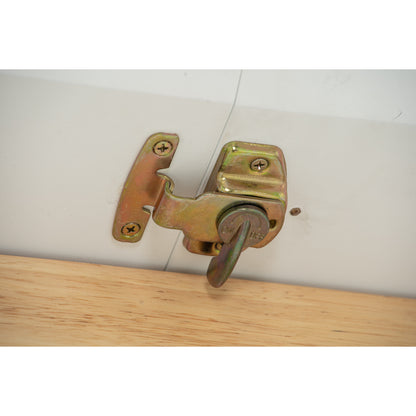 WOYER Extendable Dining Table - Natural Leg, White Top (1500 + 450L)