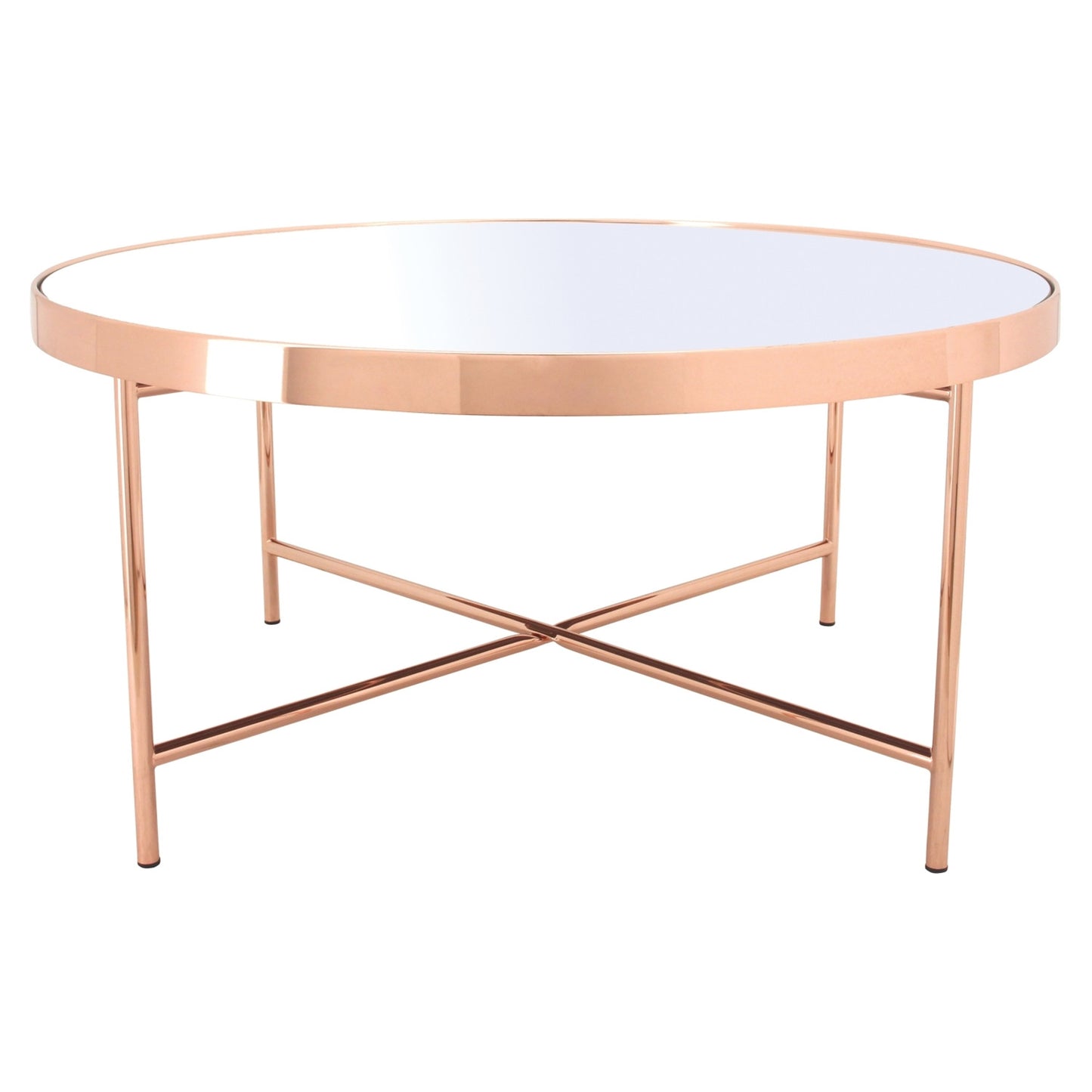 XANDER Coffee Table (Mirror Top)
