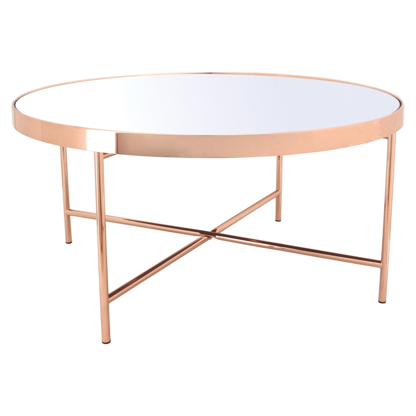 XANDER Coffee Table (Mirror Top)