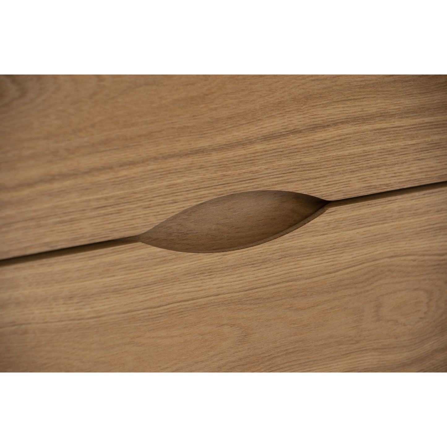 YARA Bed Side Table - Natural (With 2 Drawer)