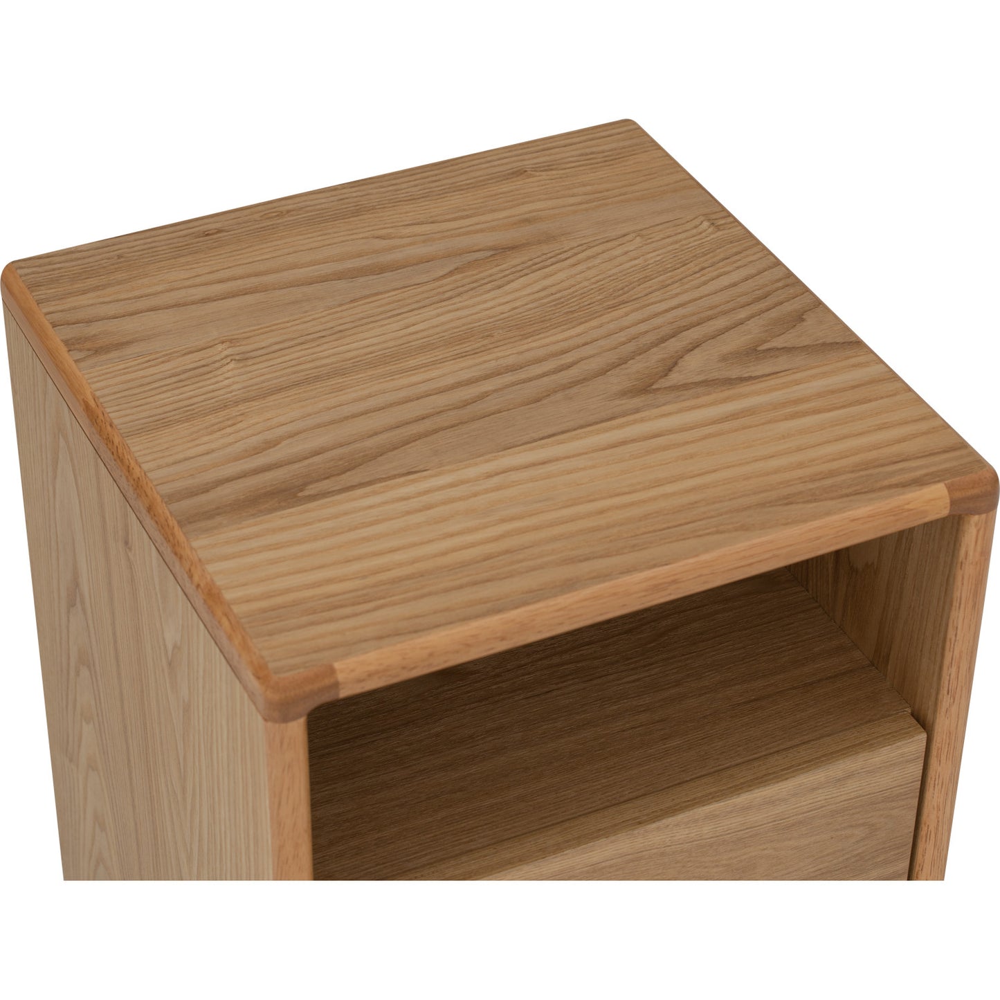 YARA Bed Side Table - Natural (With 2 Drawer)