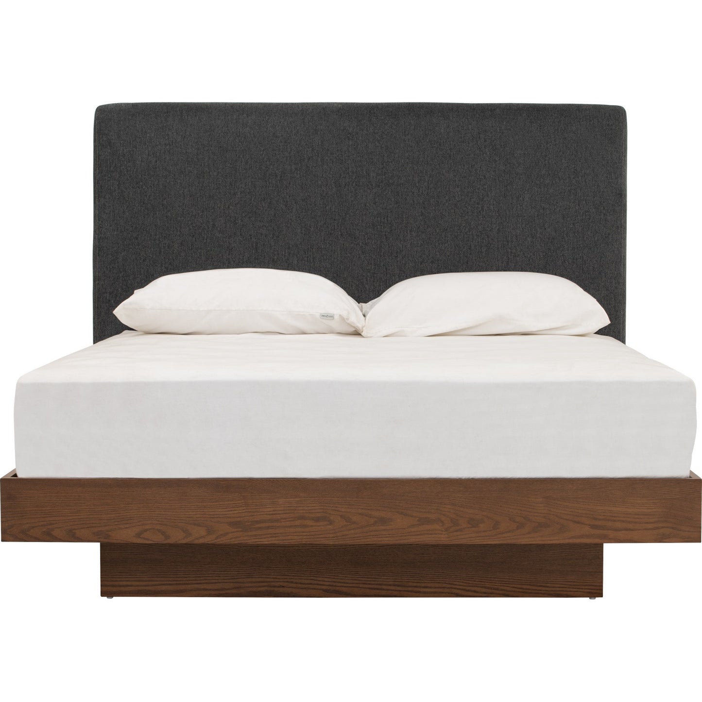 YUME Bedframe - Cocoa, Anthracite (Queen Size)