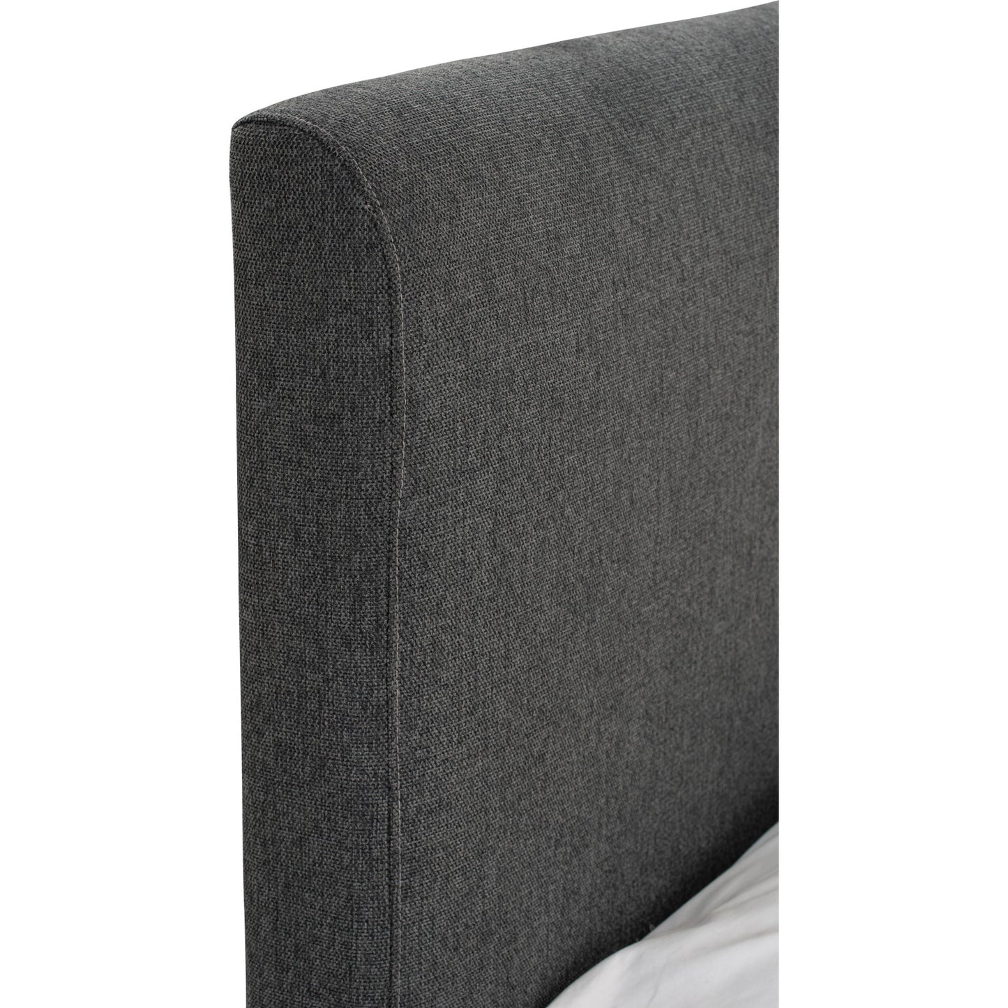 YUME Bedframe - Cocoa, Anthracite (Queen Size)