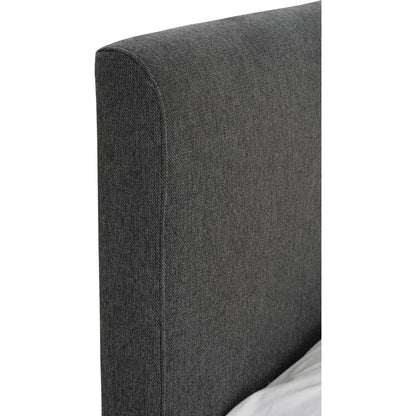 YUME Bedframe - Cocoa, Anthracite (Queen Size)