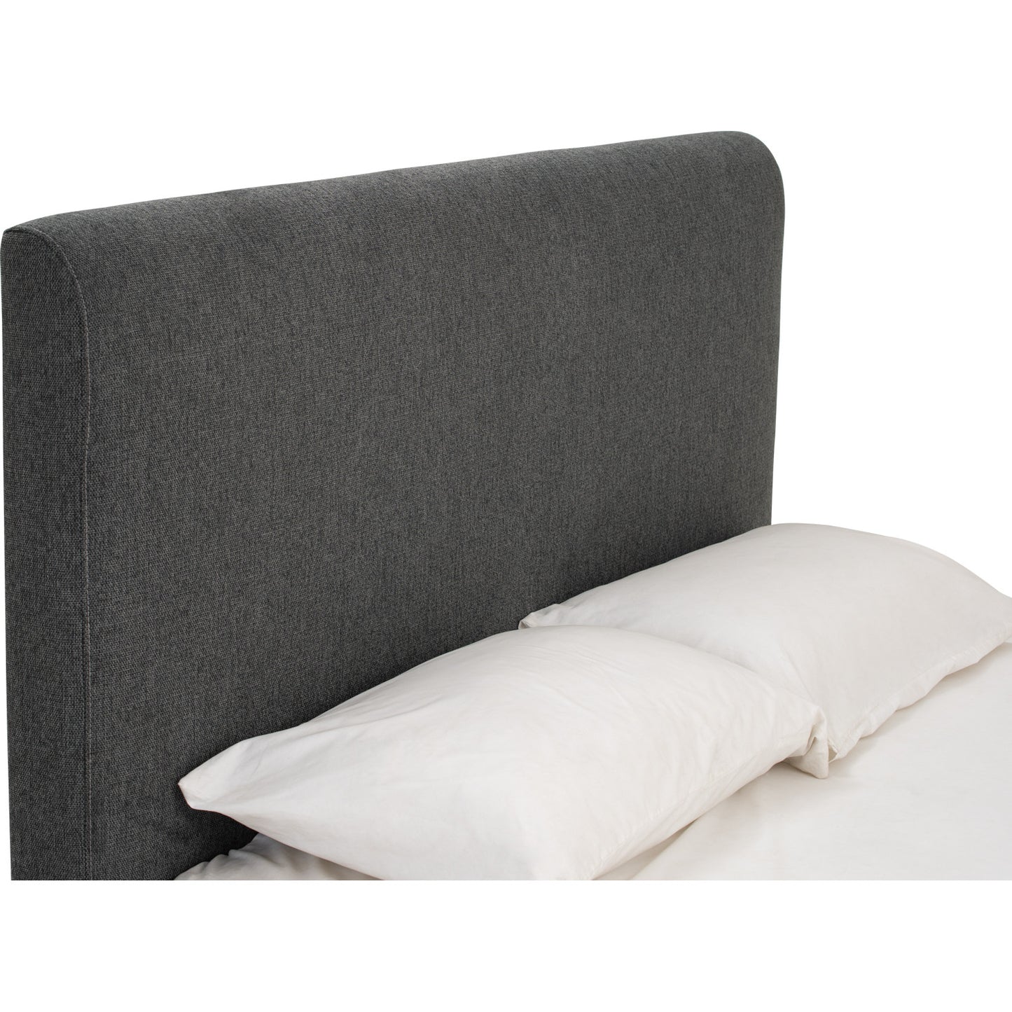 YUME Bedframe - Cocoa, Anthracite (Queen Size)