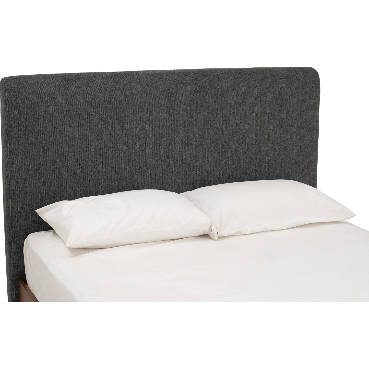 YUME Bedframe - Cocoa, Anthracite (Queen Size)