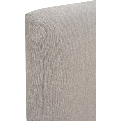 YUME Bedframe - Natural, Grey (Queen Size)