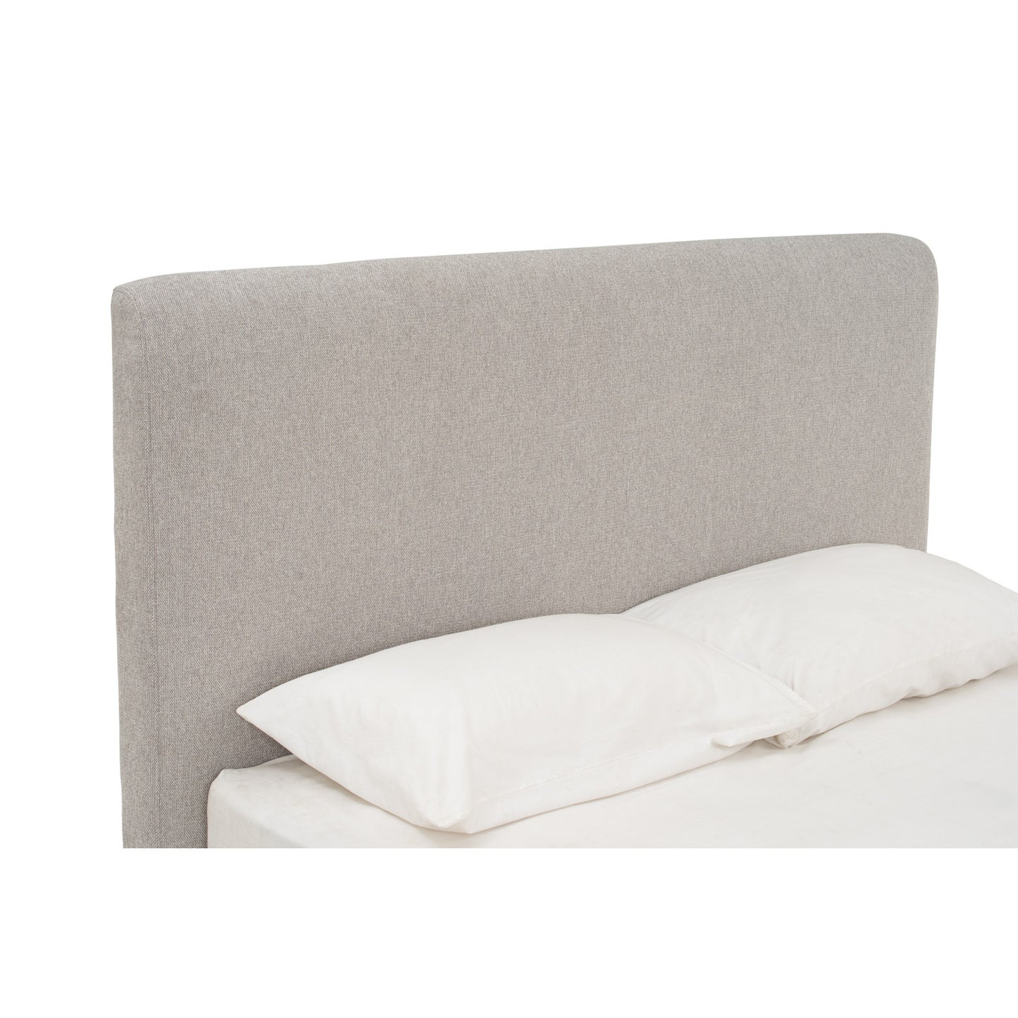 YUME Bedframe - Natural, Grey (Queen Size)