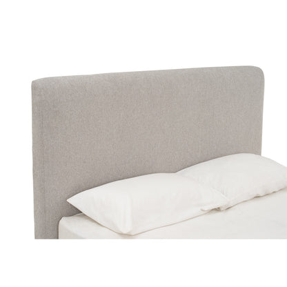 YUME Bedframe - Natural, Grey (Queen Size)