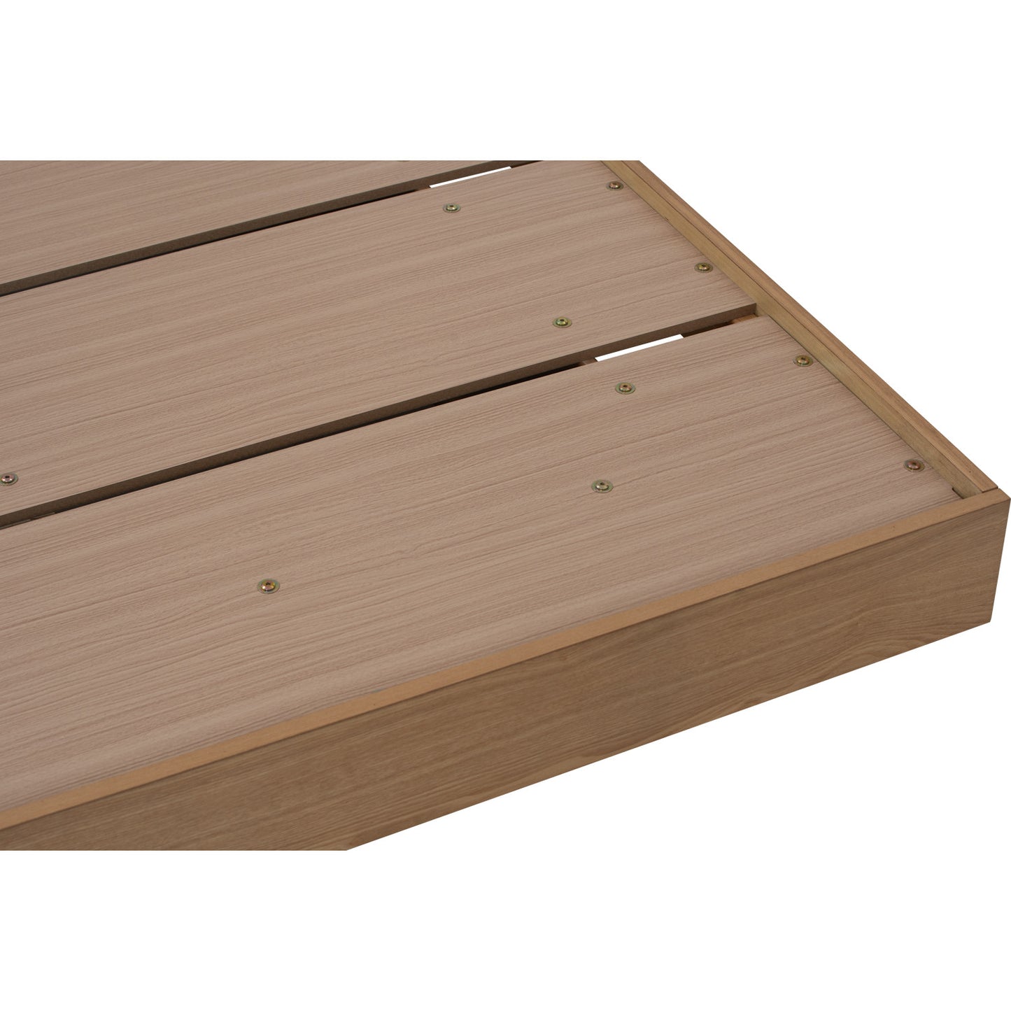 YUME Bedframe - Natural, Grey (Queen Size)(Pets Friendly Fabric)