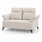 YUZEN 2 Seater Push Back Sofa (Easy Clean Fabric)