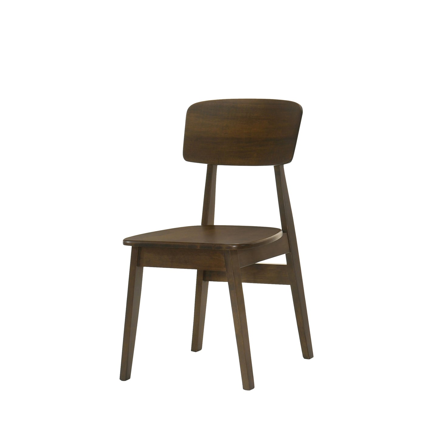 ZORO Dining Chair - Walnut (Wooden Seat)